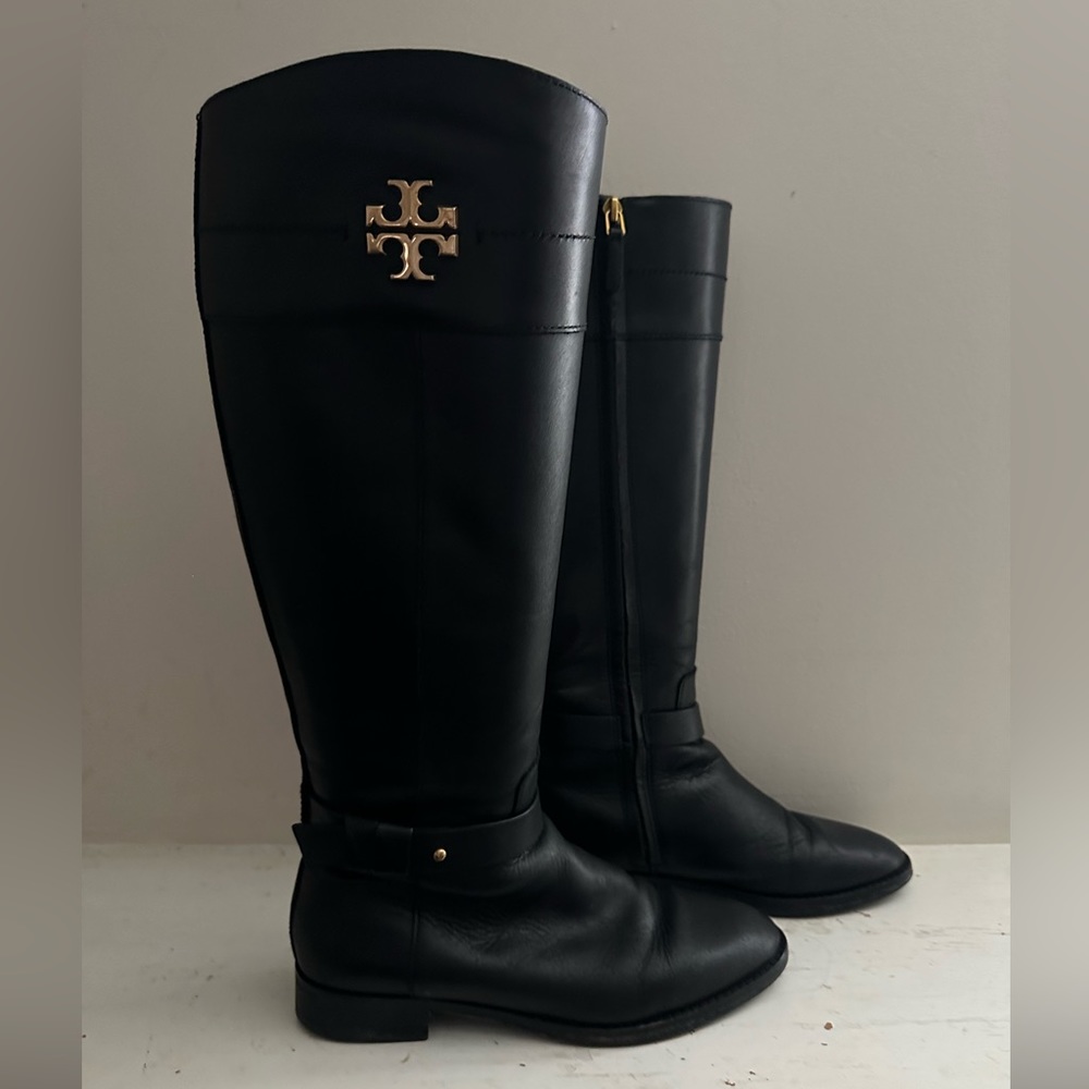 Tory Burch Everly Riding boots.